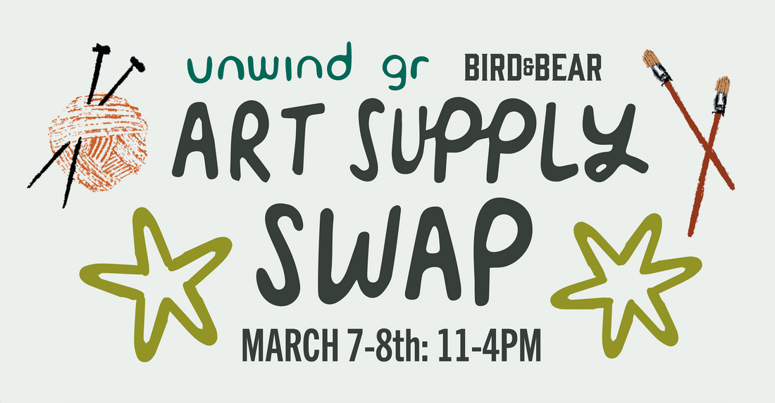 Art Supply and Yarn Swap! 🧶🎨🖌️✂️