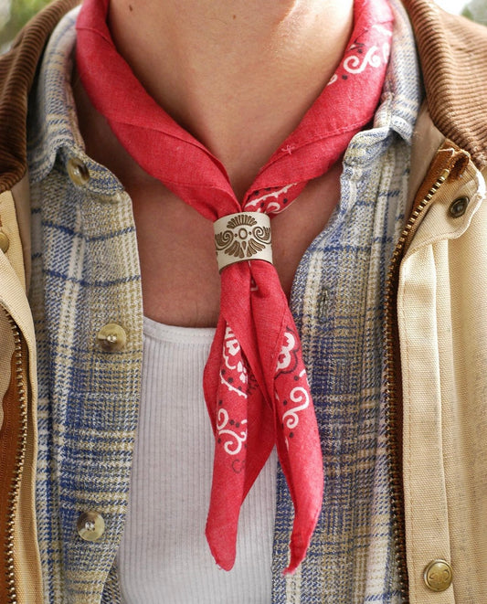 Leather Bandana Ring