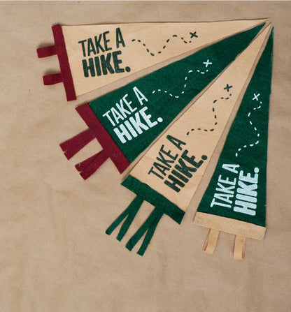 Take A Hike Pennant